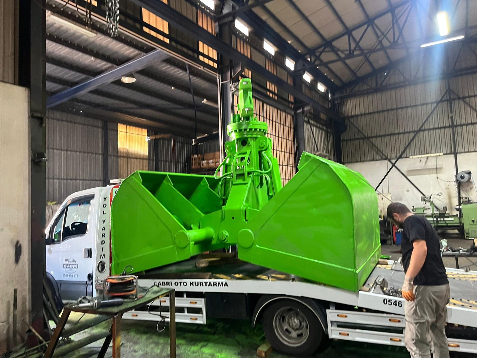 SENNEBOGEN 870 KAPMA REVİZYONU ÖNCESİ SONRASI