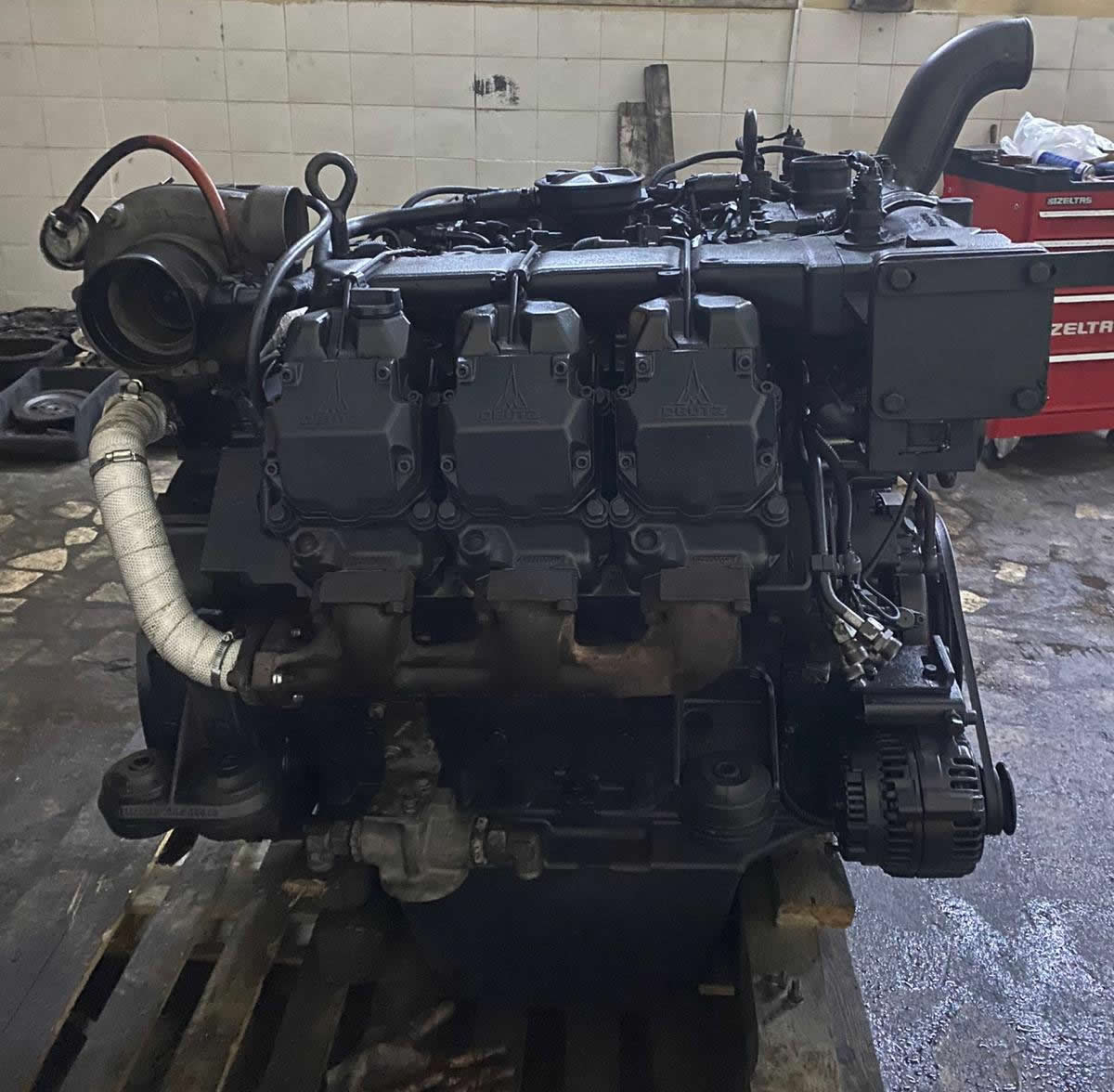 870 DİZEL MOTOR REVİZYONU ÖNCESİ-SONRASI