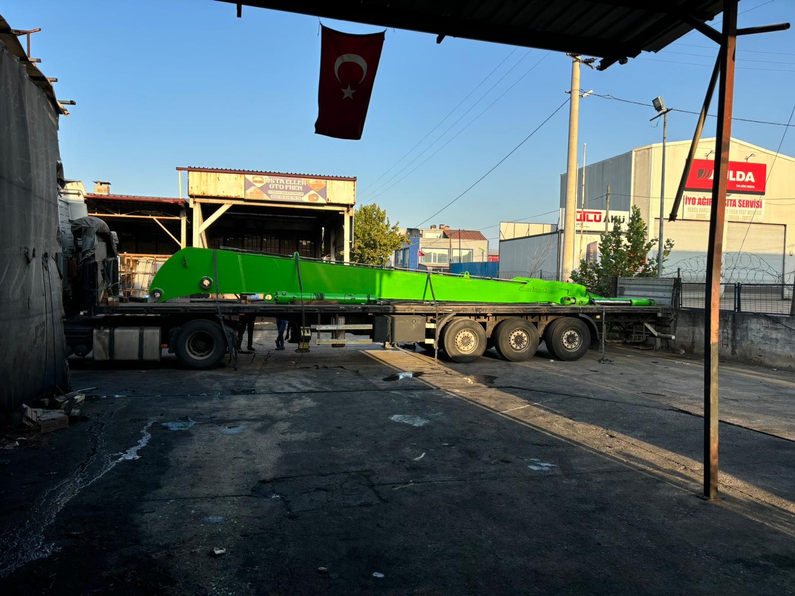 SENNEBOGEN 870 STİCK BOM REVİZYONU ÖNCESİ SONRASI