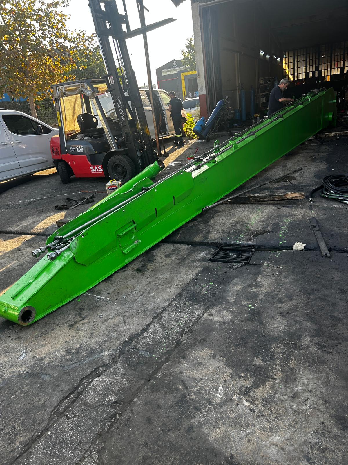 SENNEBOGEN 870 STİCK BOM REVİZYONU ÖNCESİ SONRASI