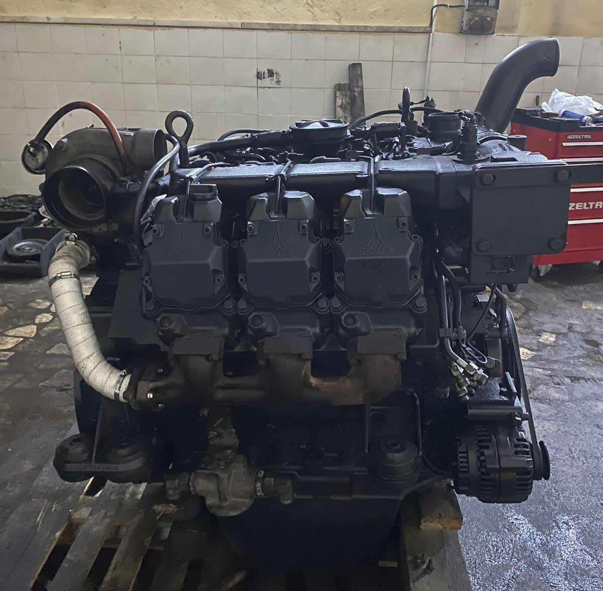 870 DİZEL MOTOR REVİZYONU ÖNCESİ-SONRASI